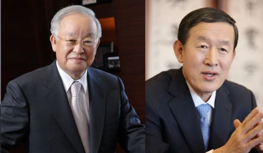 손경식 경총 회장(왼쪽)과 허창수 전경련 회장. / 사진=각 단체