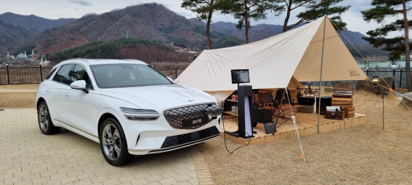 제네시스 GV70 전기차. / 사진=박성수 기자