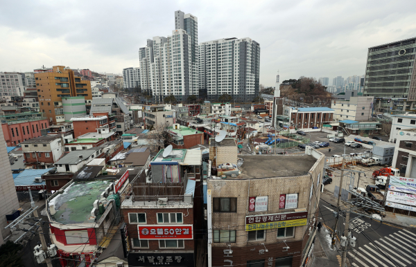 내달 29일 시공사 선정 총회를 여는 서울 동작구 흑석2구역. / 사진=연합뉴스