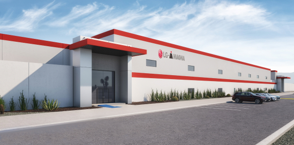 멕시코 라모스 아리즈페 소재 'LG마그나 이파워트레인' 생산공장 조감도. /이미지=LG전자