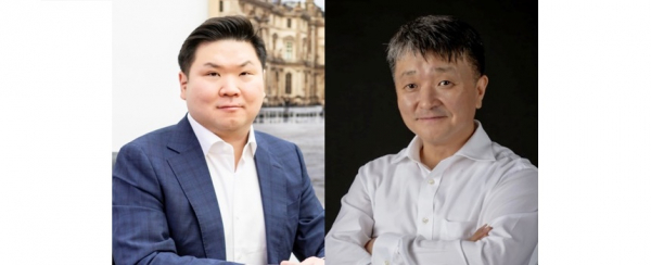 삼일제약 허승범 대표이사 회장(왼쪽)과 김상진 대표이사 사장. / 사진=삼일제약