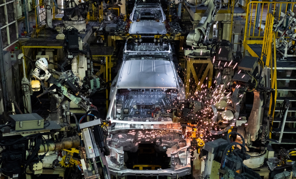 쌍용자동차 평택공장 생산현장. / 사진=쌍용차