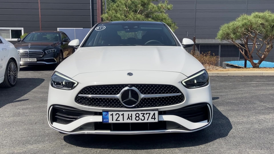 메르세데스-벤츠 신형 C클래스의 외관. / 사진=유주엽 기자