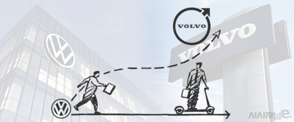 폴크스바겐코리아가 올해 신차 출시 계획이 밀리면서 볼보를 추월하기 힘들 것으로 예상된다. / 사진=김은실 디자이너