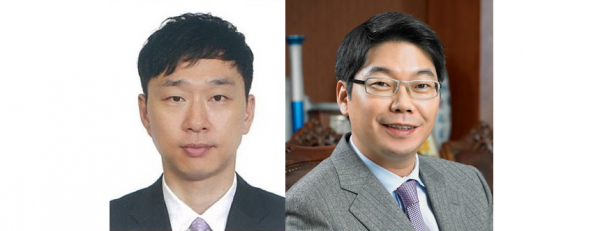 정재훈 동아쏘시오홀딩스 대표이사 부사장(왼쪽)과 최성원 광동제약 대표이사 부회장. / 사진=각 제약사