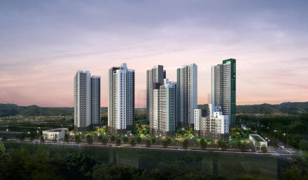 음성 푸르지오 센터피크/사진=대우건설