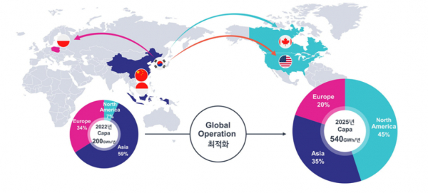 LG에너지솔루션의  생산라인 다변화 계획. /사진=LG에너지솔루션