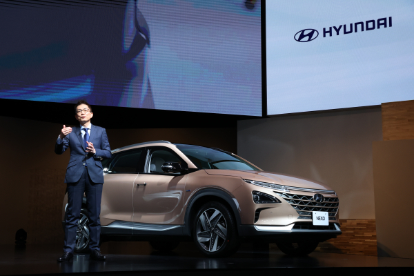 현대자동차의 승용 수소차 넥쏘 / 사진=현대자동차