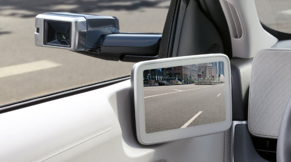 아이오닉5의 디지털 사이드미러 / 캡쳐=현대자동차