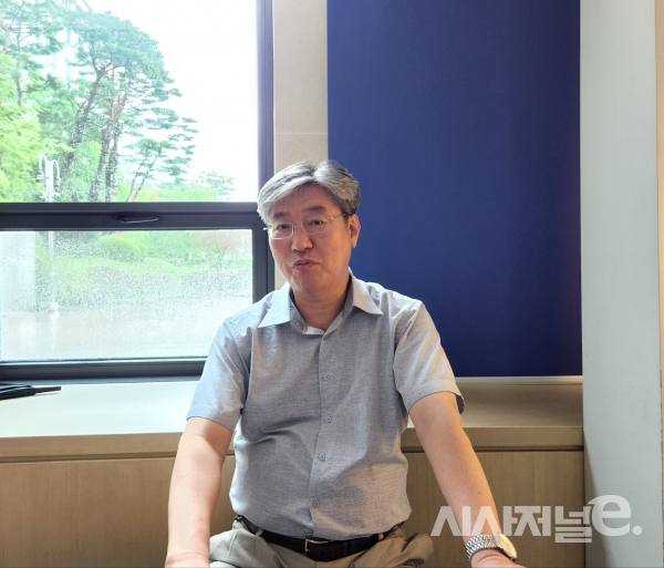 김정인 탄소중립위원회 경제산업분과위원장. /사진=이호길 기자