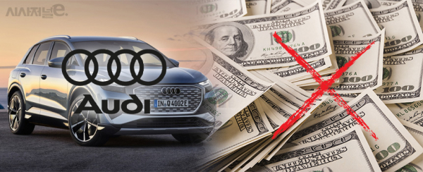 아우디 Q4 e-트론이 저온 주행거리 부족 문제로 보조금 지급대상에서 제외됐다. Q4 e-트론 스포트백 모델만 보조금이 지급된다. / 그래픽=정승아 디자이너