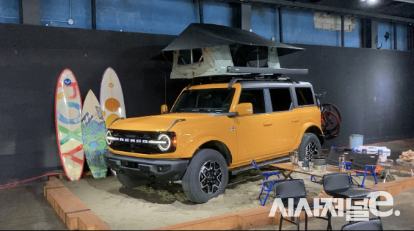 올해 3월 국내시장에 출시한 브롱코 / 사진=유주엽 기자