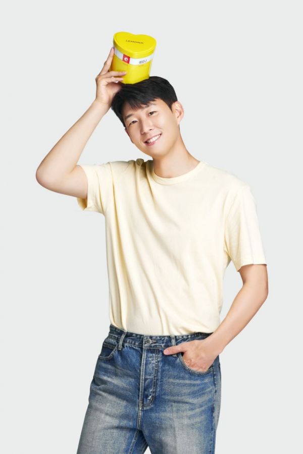 경남제약 레모나 모델 손흥민. / 사진=경남제약