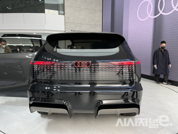 어반스피어 콘셉트 후면부 라이트 / 사진=유주엽 기자