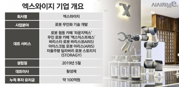 엑스와이지 기업 개요./ 표=정승아 디자이너