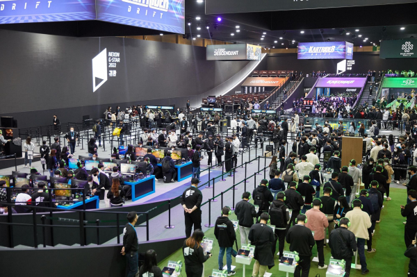 지스타에 참여한 넥슨 부스/ 사진= 넥슨