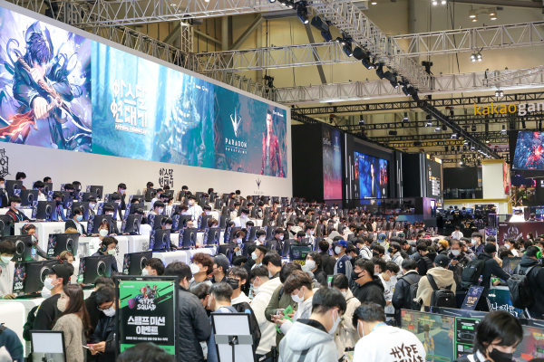 넷마블 부스 전경/ 사진= 넷마블