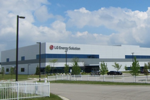 LG에너지솔루션의 미국 미시간 배터리 공장. /사진=LG