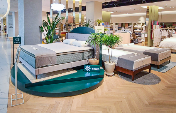 지난해 더현대 서울 지누스 팝업스토어 전경. / 사진=현대백화점