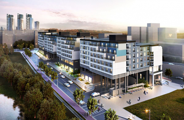 포스코A&C가 시공 예정인 ‘세종 6-3 생활권 모듈러 주택’ 조감도. / 사진=포스코