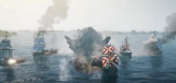 아키에이지 워 쇼케이스 영상 갈무리