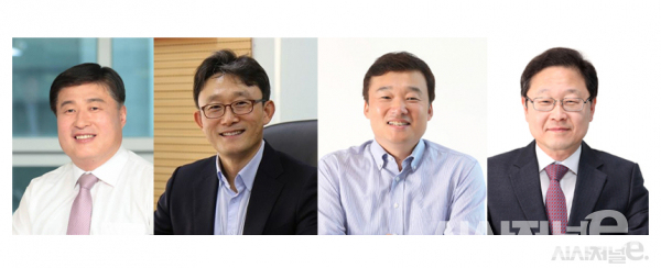 차기 KT 대표이사(CEO) 최종 후보자. 왼쪽부터 임헌문 전 KT 매스총괄 사장, 박윤영 전 KT 기업부문장 사장, 윤경림 현 KT 그룹트랜스포메이션부문장 사장, 신수정 현 KT 엔터프라이즈부문장 부사장 순 / 사진 = 시사저널e