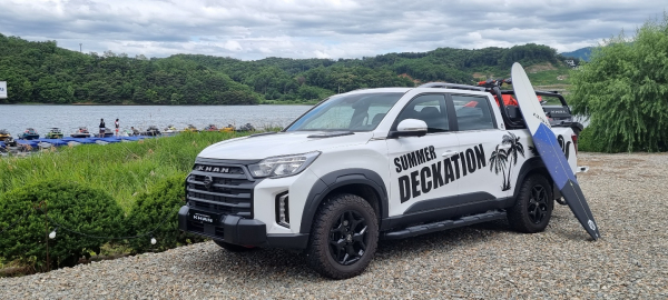 쌍용차 렉스턴 스포츠 칸. / 사진=박성수 기자