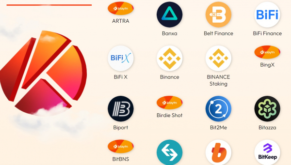 클레이튼에 탑재된 프로젝트/ 사진=클레이튼 홈페이지