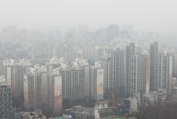 사진은 지난 9일 서울 강남구 일대 아파트 단지의 모습. / 사진=연합뉴스