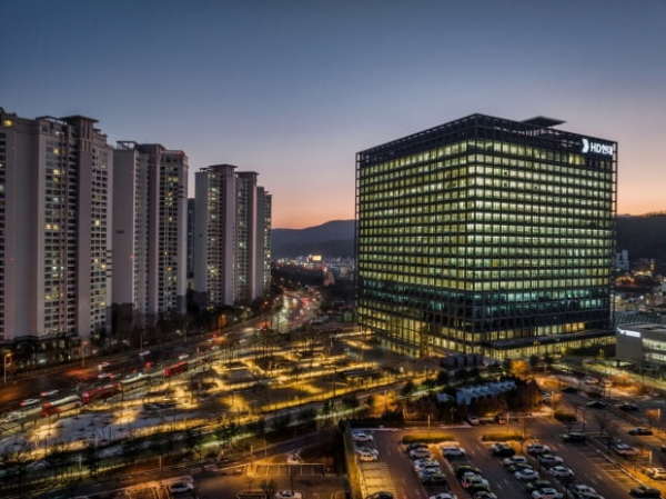 HD현대가 입주한 경기 성남 판교GRC. /사진=HD현대