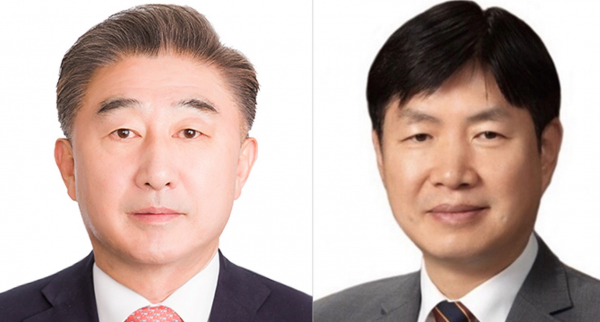 배상환 BNK자산운용 신임 대표(왼쪽)와 사공경렬 하이자산운용 대표. / 사진=각사.