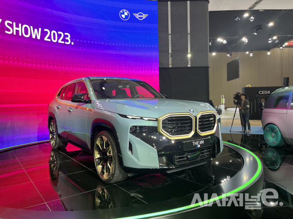 BMW 모델 중 최고출력이 가장 높은 XM / 사진=유주엽 기자