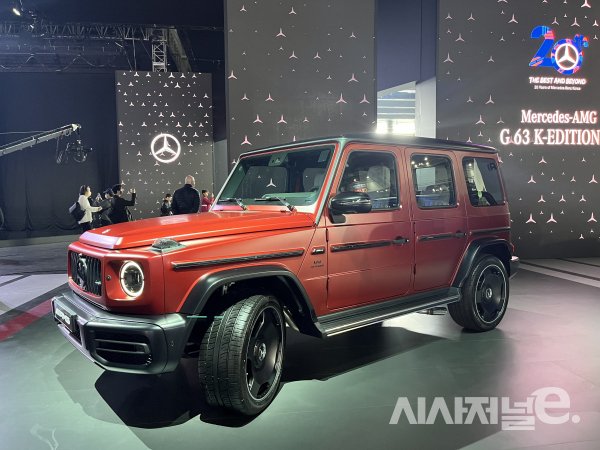 지바겐 K에디션 붉은색 컬러 / 사진=유주엽 기자