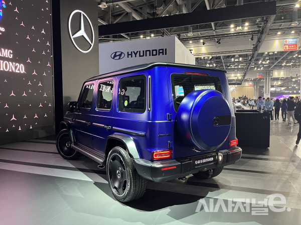 지바겐 K에디션 푸른색 컬러 / 사진=유주엽 기자