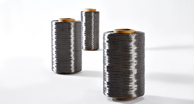 효성첨단소재의 탄소섬유. /사진=효성