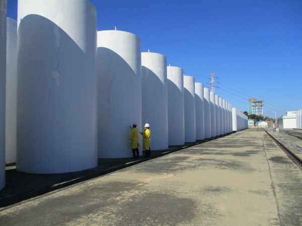 월성 원자력발전소에 건설된 사용후핵연료 임시저장장치인 '캐니스터'. /사진=연합뉴스