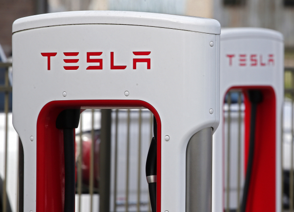 미국 설퍼 스프링스의 테슬라 충전소 / 사진=연합뉴스