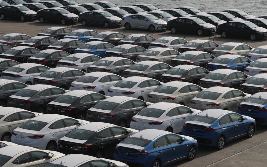 울산 현대자동차 수출선적부두. / 사진=연합뉴스