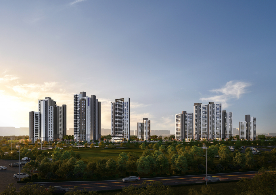 경기 안성시 ‘해링턴 플레이스 진사’ 조감도 / 사진=효성중공업