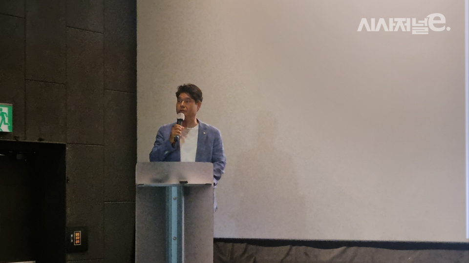 허민회 CJ CGV 대표. / 사진=한다원 기자