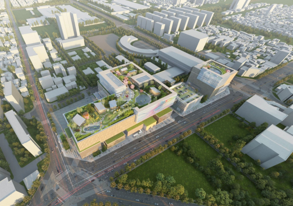 광주신세계 증축 저감도. / 사진=광주신세계