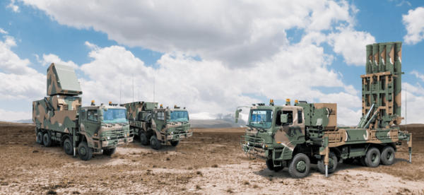 LIG넥스원의 지대공 유도무기 '천궁Ⅱ'. /사진=LIG넥스원