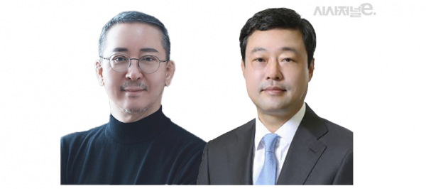 (왼쪽부터) 권영수 LG에너지솔루션 대표이사 부회장, 지동섭 SK온 대표이사 사장. /사진=각 사