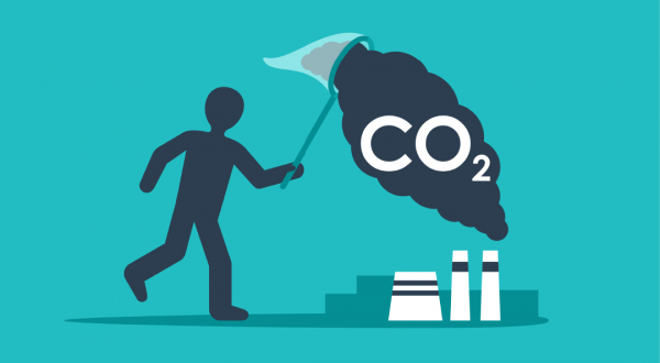 정유 및 석유화학 생산라인에서 발생한 탄소를 포집하는 형상화. /사진=GS칼텍스