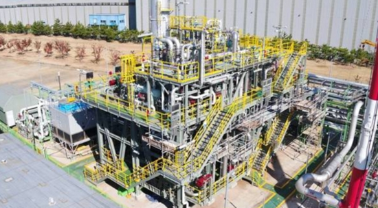 삼성중공업의 천연가스 액화모듈 '센스포(SENSE IV)' 모습. / 사진=삼성중공업