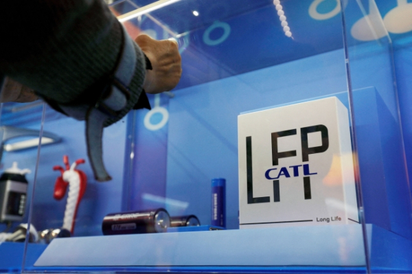 중국 CATL의  리튬인산철(LFP) 배터리. /출처=연합뉴스