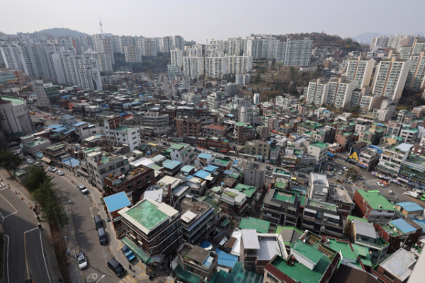 수도권의 한 다세대주택 밀집 지역 모습. /사진=연합뉴스