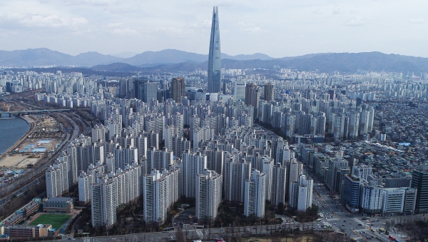 서울 송파구 잠실동 아파트 전경 / 사진=연합뉴스