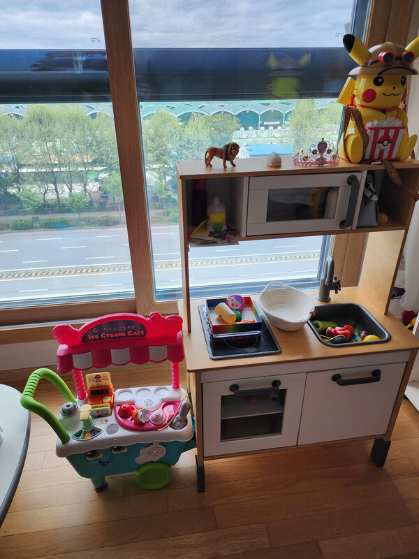 최씨의 두살배기 딸의 장난감. 최씨의 딸은 아이스크림 장난감으로 놀이 하는 것을 즐겨한다고 한다. / 사진=최씨