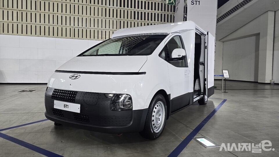 현대차 전기 상용 플랫폼 ST1. / 사진=박성수 기자
